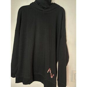 Rafi Nova Women’s Sweater M Black NWT Hoodie High Neck Pullover Knit Cozy